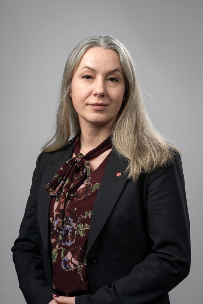 Katrina Ansarfwe, klubbsektionsordförande för Seko sjöfolk på Destination Gotland. Foto: Magnus Glans 