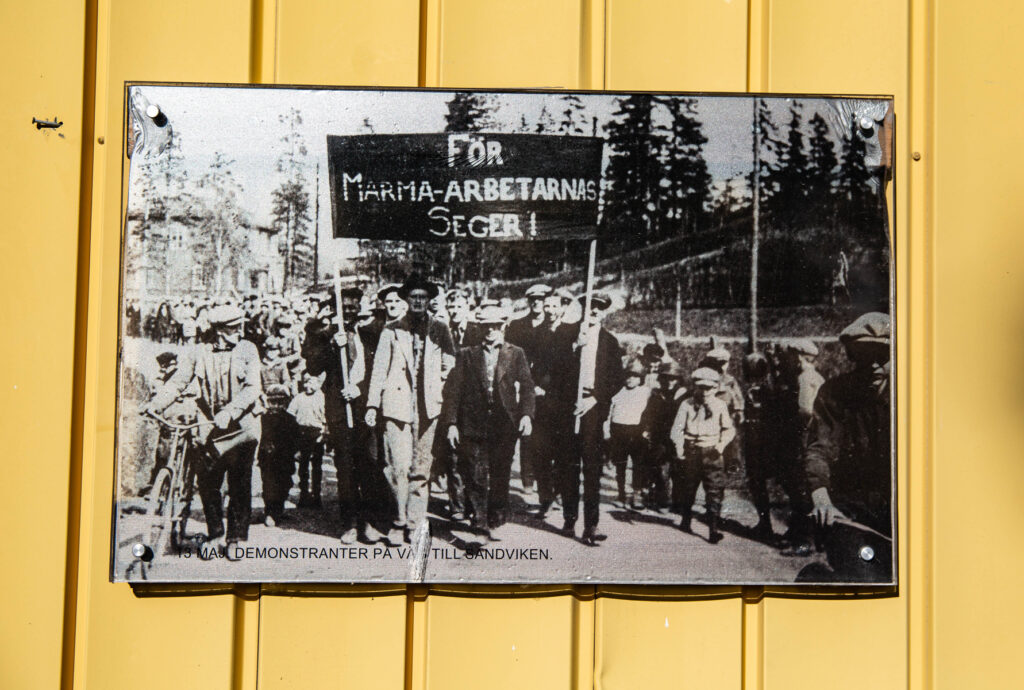 Ådalen 31 demonstration