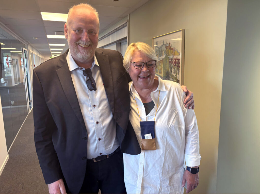 Annica Barning och Kenny Reinhold