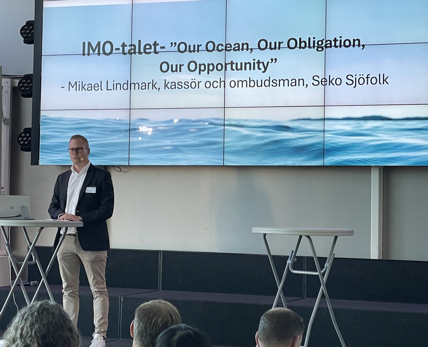 Mikael Lindmark Världssjöfartens dag IMO-tal 2025