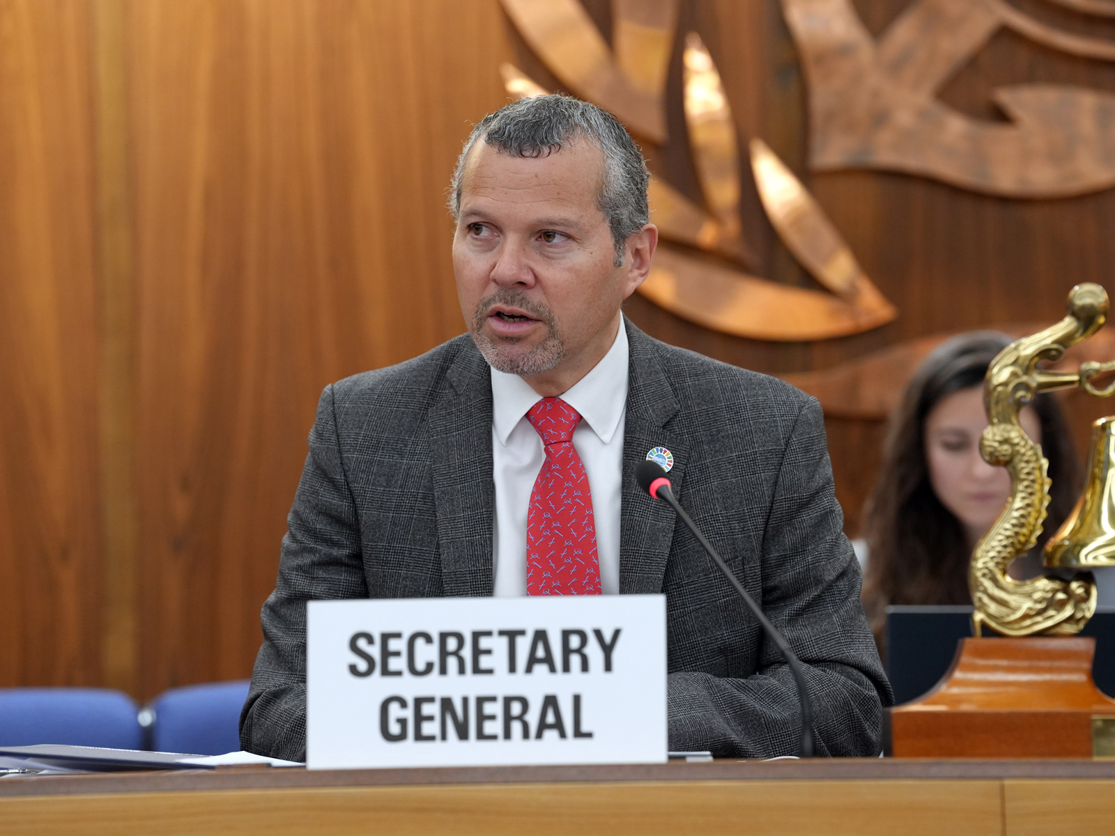 Arsenio Dominguez generalsekreterare IMO.